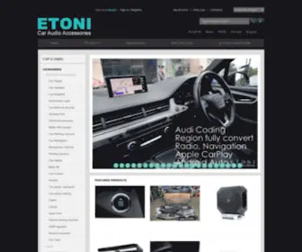 Etoni.com.my(Malaysia Car Audio Accessories) Screenshot