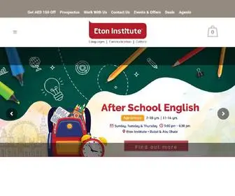 Etoninstitute.com(Best training Institutes & center in Dubai & Abu Dhabi) Screenshot