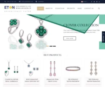 Etonjewelry.com(Wholesale 925 Sterling Silver Jewelry) Screenshot