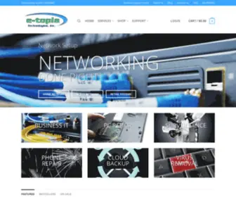 Etopiatechnologies.net(Network Security) Screenshot