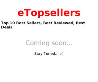 Etopseller.com(Top 10 Best Sellers) Screenshot