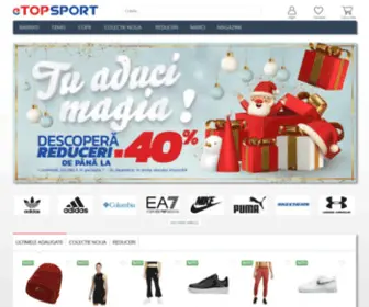 Etopsport.ro(Magazin online de imbracaminte si incaltaminte) Screenshot