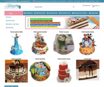 Etorturi.ro(Cofetarie Online) Screenshot