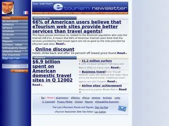 Etourismnewsletter.com(Trends analysis in e) Screenshot