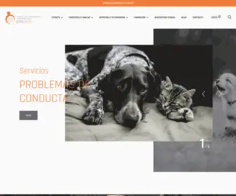 Etovets.com(Centro especializado en etología clínica y educación canina) Screenshot