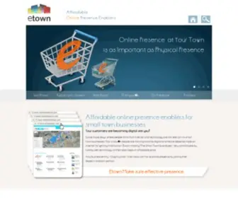 Etown.com(Etown Services Corporation) Screenshot
