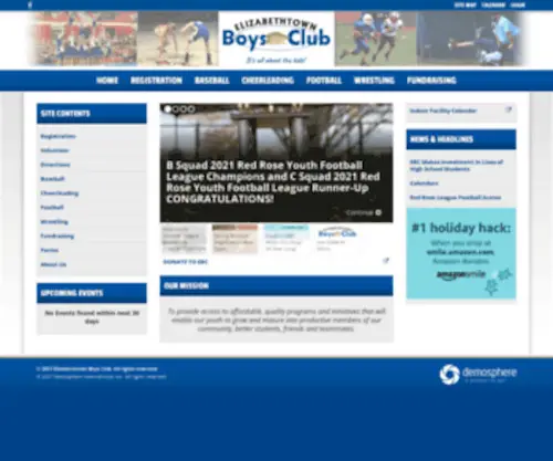 Etownboysclub.com(Elizabethtown) Screenshot