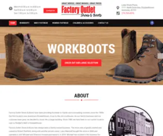 Etownfactoryoutletshoes.com(Factory Outlet Shoes & Boots) Screenshot