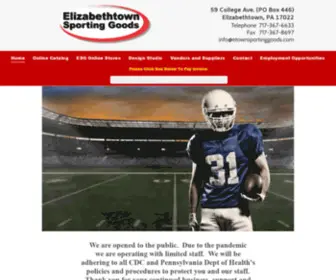 Etownsportinggoods.com(Elizabethtown Sporting Goods) Screenshot