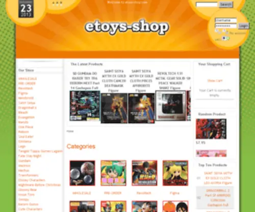 Etoys-Shop.com(Etoys Shop) Screenshot