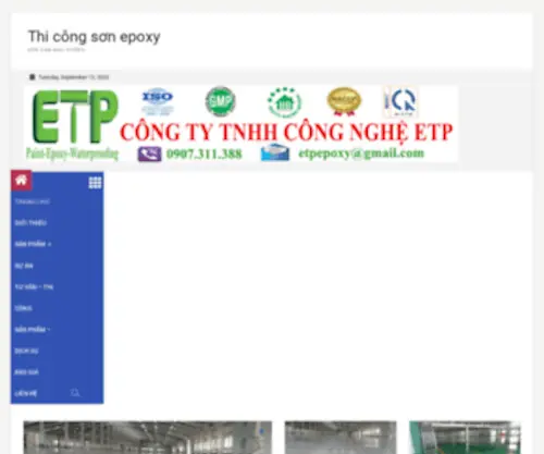 Etpco.vn(Etpco) Screenshot