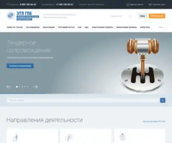 ETPGPB.ru(Электронная торговая площадка ГПБ) Screenshot