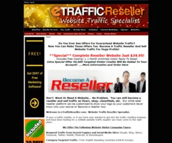 Etrafficreseller.com(etrafficreseller) Screenshot