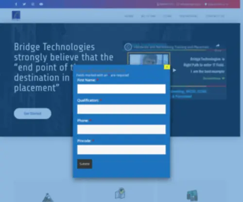 Etraining-Bridge.com(BRIDGE) Screenshot