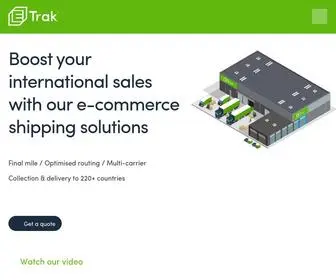 Etrak.io(Ecommerce International Shipping Solutions) Screenshot