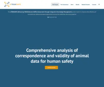 Etransafe.eu(Enhancing TRANslational SAFEty Assessment through Integrative Knowledge Management) Screenshot