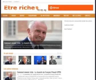 Etre-Riche.fr(Etre riche) Screenshot
