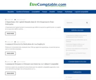 Etrecomptable.com(Être Comptable) Screenshot