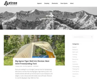 Etree.co(Outdoor Gear Reviews) Screenshot