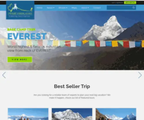 Etreksnepal.com(Trekking In Nepal) Screenshot