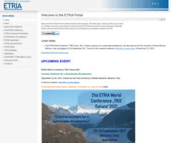 Etria.eu(Etria) Screenshot