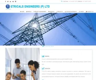 Etricals.com(ETRICALS ENGINEERS (P) LTD) Screenshot