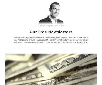 Etrmailbox.com(Our Free Newsletters) Screenshot