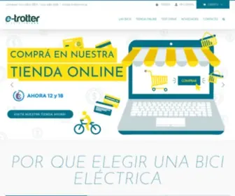 Etrotter.com.ar(Bicicletas y Monopatines eléctricos) Screenshot