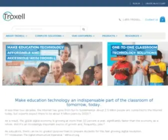 Etroxell.com(Troxell Communications Inc) Screenshot
