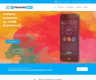 Etruckingsoft.com(E-Trucking Soft) Screenshot