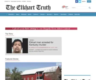 Etruth.com(Local News for Elkhart County) Screenshot