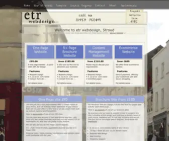 Etrwebdesign.co.uk(Etr webdesign) Screenshot