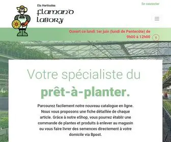 ETS-Horticoles-Flamand.be(Ets Horticoles Flamand) Screenshot