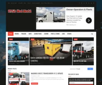 ETS2Modworld.com(Euro Truck Simulator 2 Mod World) Screenshot