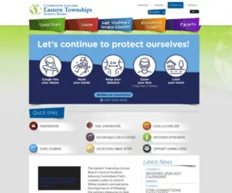 ETSB.qc.ca(Homepage ETSB) Screenshot