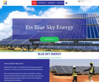 Etsblueskyenergy.com(Getting the help you need) Screenshot