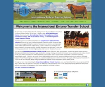 Etschool.com(International Embryo Technology School) Screenshot