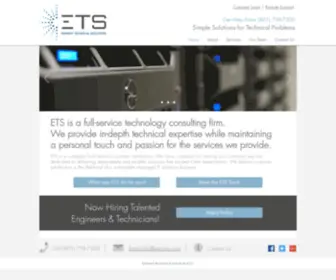 Etscorp.com(ETS) Screenshot