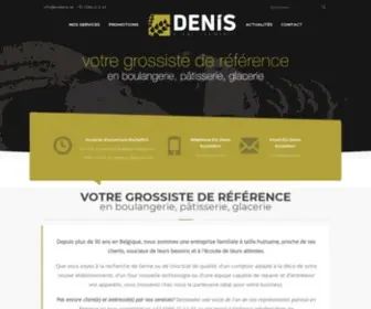 Etsdenis.be(Les Établissements Denis) Screenshot