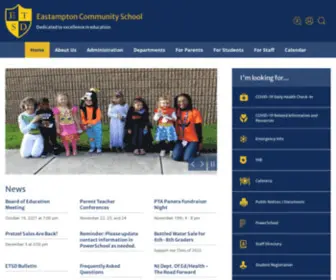 ETSDNJ.us(The Eastampton Community School) Screenshot
