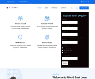 Etsloan.com(ETS Loans Solution) Screenshot