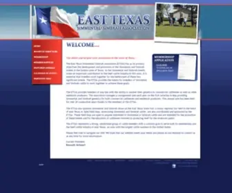 Etssa.net(East Texas Simmental/Simbrah Association) Screenshot