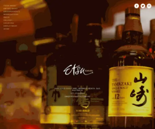 Etsu.com.au(Etsu Izakaya) Screenshot