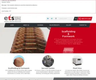 Etsuae.com(Emirates Technical Services) Screenshot