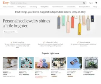 Etsy.fr(Achetez des cadeaux faits main) Screenshot