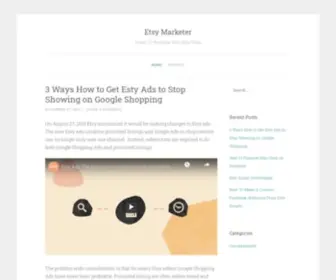 Etsymarketer.com(Etsy Marketer) Screenshot