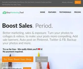 Etsymarketingtool.com(Etsy Marketing Tool) Screenshot