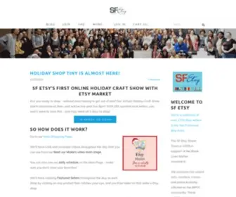 Etsysf.com(SF Etsy) Screenshot