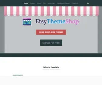 Etsythemeshop.com(Etsy Theme Shop) Screenshot