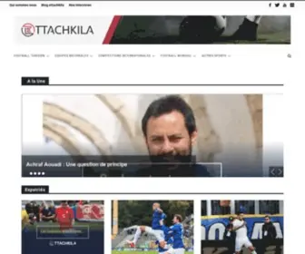 Ettachkila.com(Home page) Screenshot